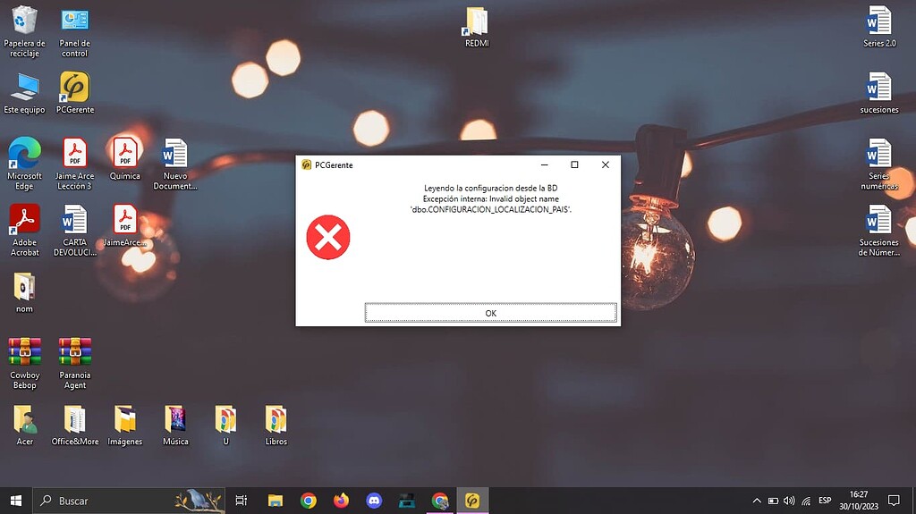 Error en instalaci n error instalaci n inicial q a pcgerente